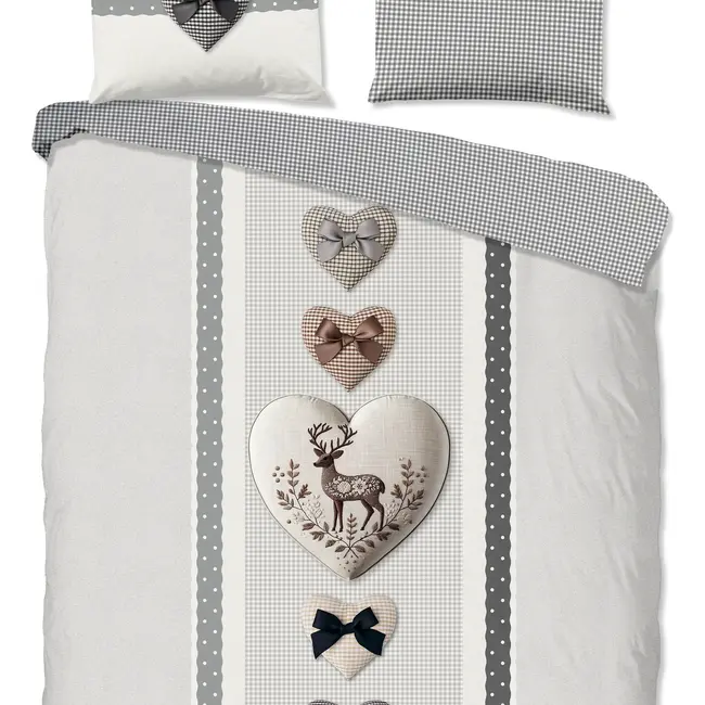 Katoen dekbedovertrek Bernet