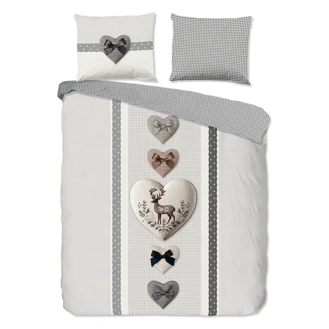 Katoen dekbedovertrek Bernet