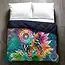 Dekbed zonder overtrek inclusief kussensloop Butterfly Kingdom - microvezel