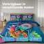 Dekbed zonder overtrek inclusief kussensloop Butterfly Kingdom - microvezel