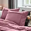 Microvezel dekbedovertrek Washed Tufted - oud roze
