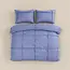 Dekbedovertrek Washed Tufted - Blauw - Microvezel