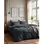Microvezel dekbedovertrek Washed Tufted - antraciet