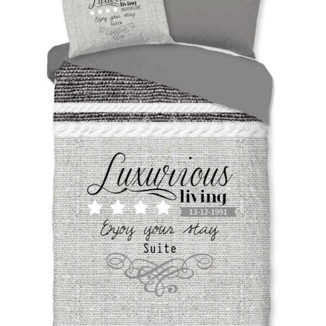 Microvezel dekbedovertrek Suite