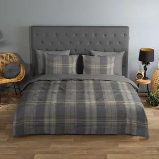 Good Morning Katoen dekbedovertrek Jacoba geruit