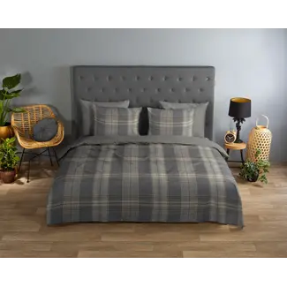 Good Morning Katoen dekbedovertrek Jacoba geruit