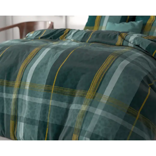 Microvezel dekbedovertrek Zoni groen