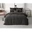 Sleeptime Microvezel  dekbedovertrek Dark Sleep - zwart