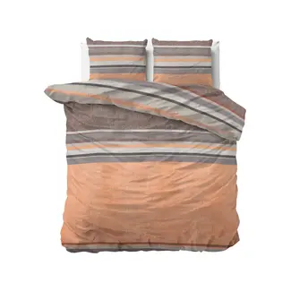 Sleeptime Dekbedovertrek Sonta Oranje – microvezel