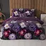 Microvezel  dekbedovertrek Magic Flower paars