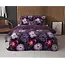 Microvezel  dekbedovertrek Magic Flower paars