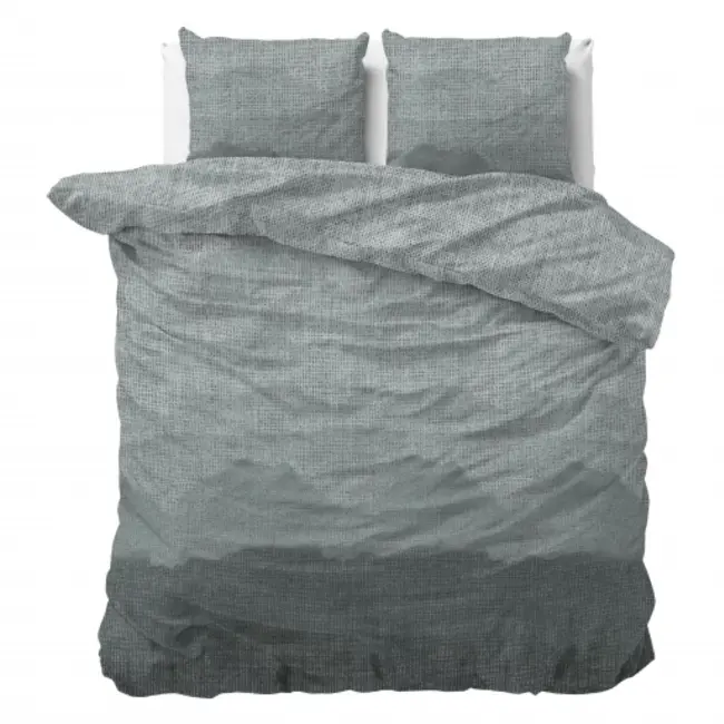 Polykatoen dekbedovertrek Lulian Zee - Lits-jumeaux (240x220 + 2st 60x70cm)