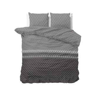 Sleeptime Flanellen dekbedovertrek Cheng  - Lits-Jumeaux (240x220 + 2st. 60x70 cm)