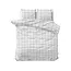 Flanellen dekbedovertrek Deep Check - Lits-Jumeaux (240x220 + 2st. 60x70 cm)