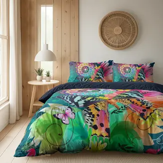 .Decoware® Microvezel dekbedovertrek Butterfly Kingdom