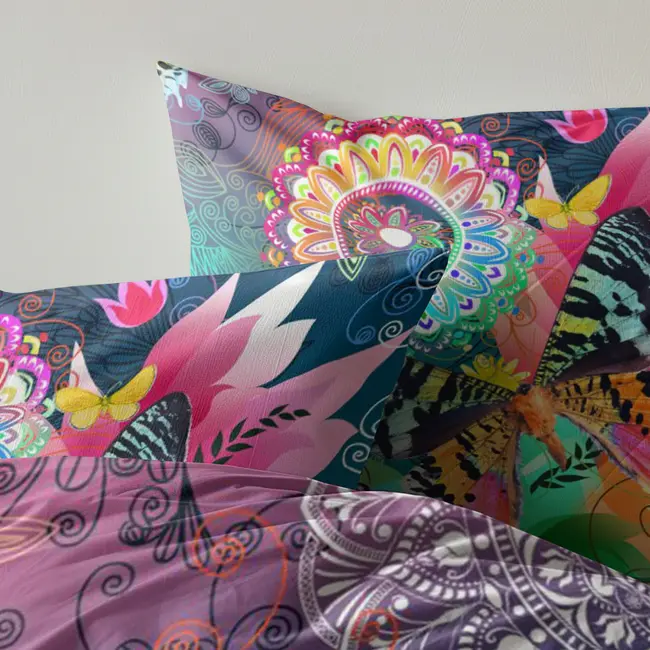 Dekbedovertrek Butterfly Kingdom - microvezel