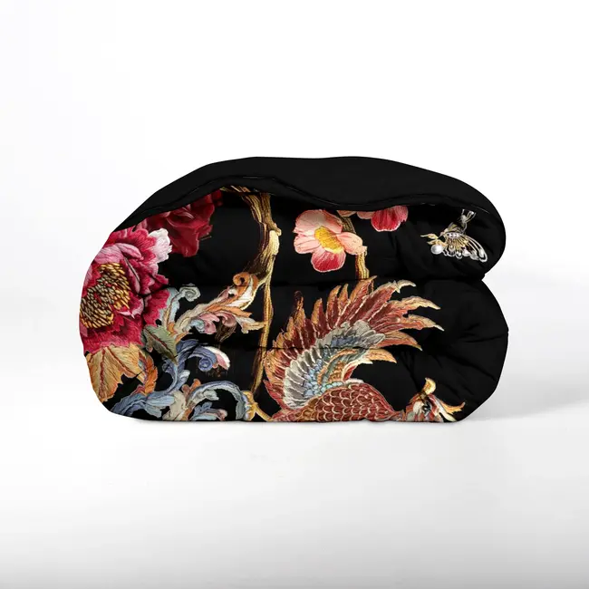 Dekbed zonder overtrek inclusief kussensloop - Phoenix Bloom - microvezel