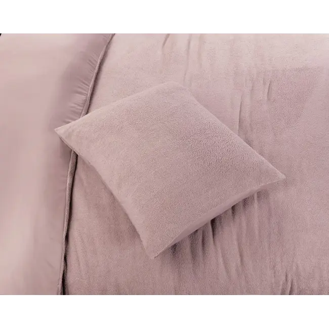 Teddy Fleece dekbedovertrek Billy - roze