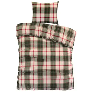 Day Dream  Dekbedovertrek Brixen - rood - Flanel
