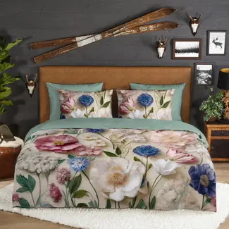 Good Morning Flanel dekbedovertrek Zelma