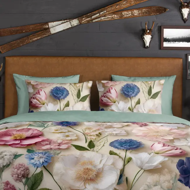 Flanel dekbedovertrek Zelma