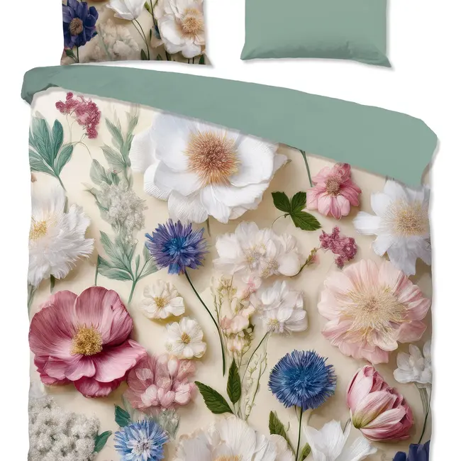 Flanel dekbedovertrek Zelma