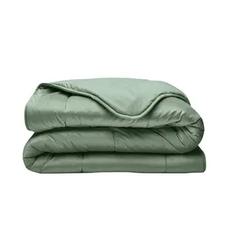Sleeptime Velvet lazy dekbed - Dekbed en overtrek in 1 - Groen
