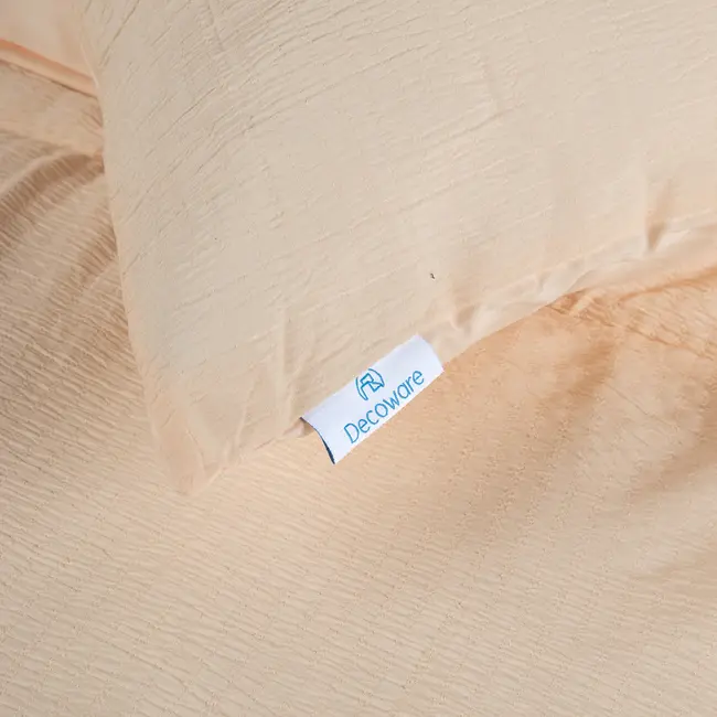 Easy dekbed zonder overtrek inclusief kussensloop - Mousseline - Roze