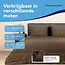 Easy dekbed zonder overtrek inclusief kussensloop - Mousseline - Chocolade bruin
