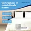 Easy dekbed zonder overtrek inclusief kussensloop - Mousseline - off white