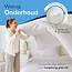 Easy dekbed zonder overtrek inclusief kussensloop - Mousseline - off white