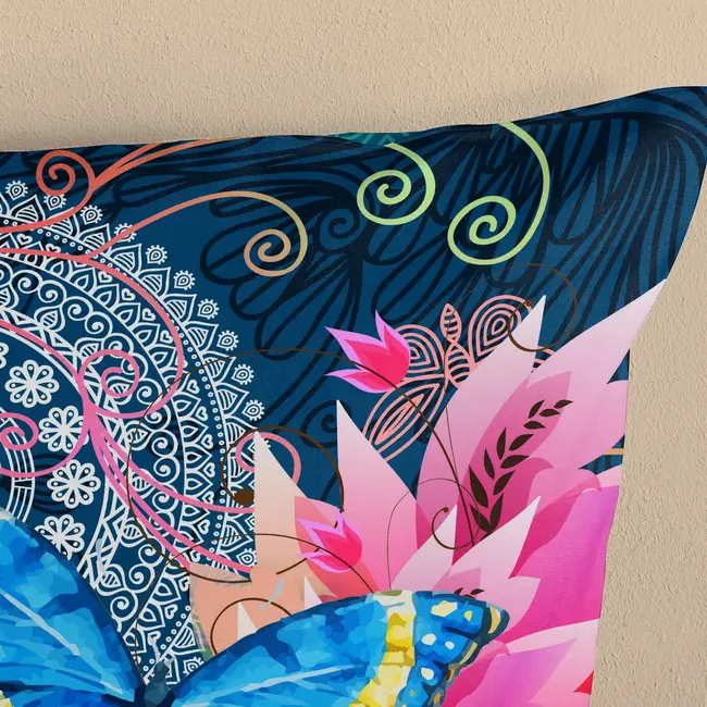 HiP dekbedovertrek Parada - katoen satijn - mandala en vlinders