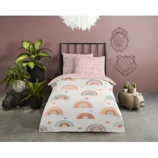 Good Morning Peuterbed dekbedovertrek Louie - katoen -120x150 + 60x70 cm