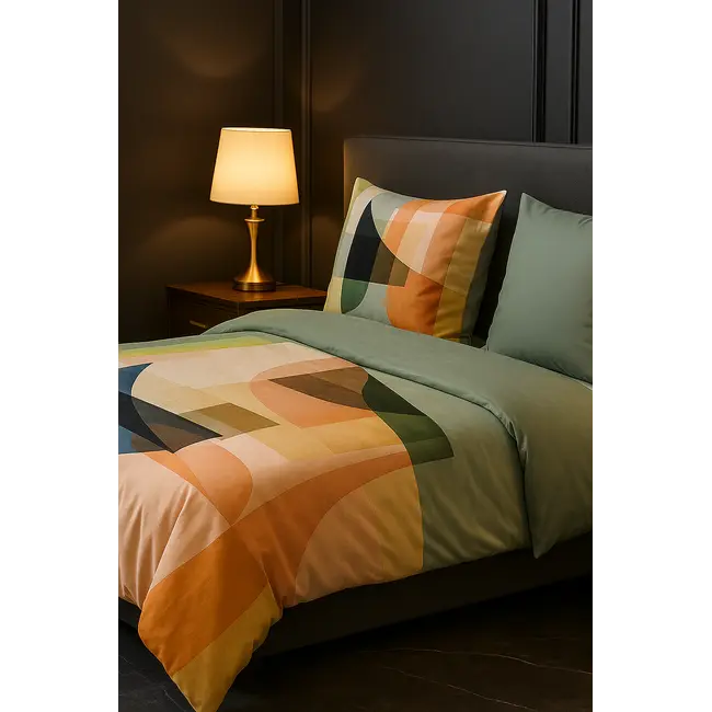 Katoen dekbedovertrek Sneezle