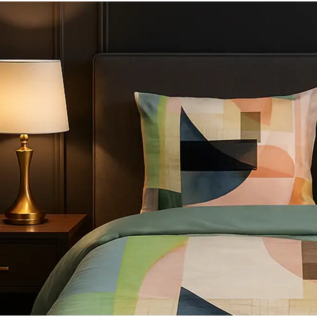 Katoen dekbedovertrek Sneezle