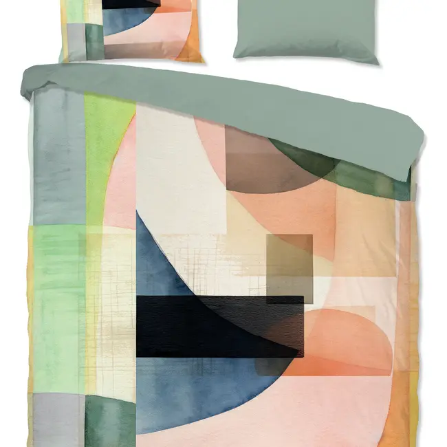 Katoen dekbedovertrek Sneezle