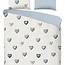 Katoen dekbedovertrek Juhvo - hartjes