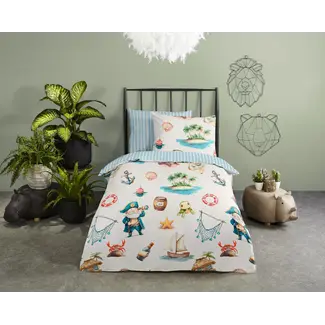 Good Morning Peuter dekbedovertrek Capi - katoen - 120x150 + 60x70 cm