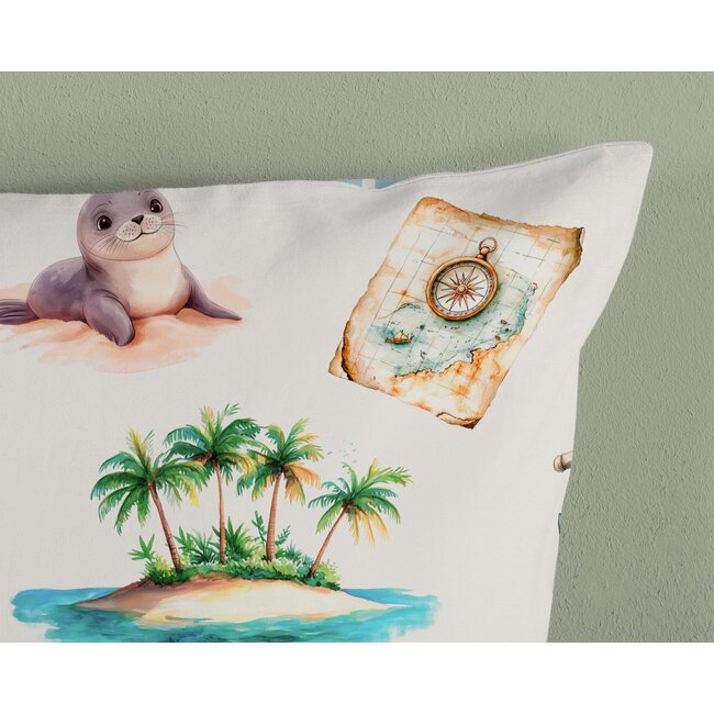 Peuter dekbedovertrek Capi - katoen - 120x150 + 60x70 cm