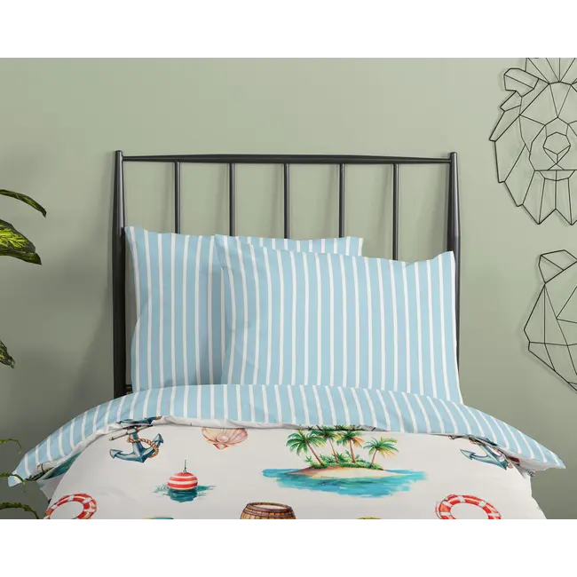 Ledikant dekbedovertrek Capi - katoen - 100x135 + 40x60 cm