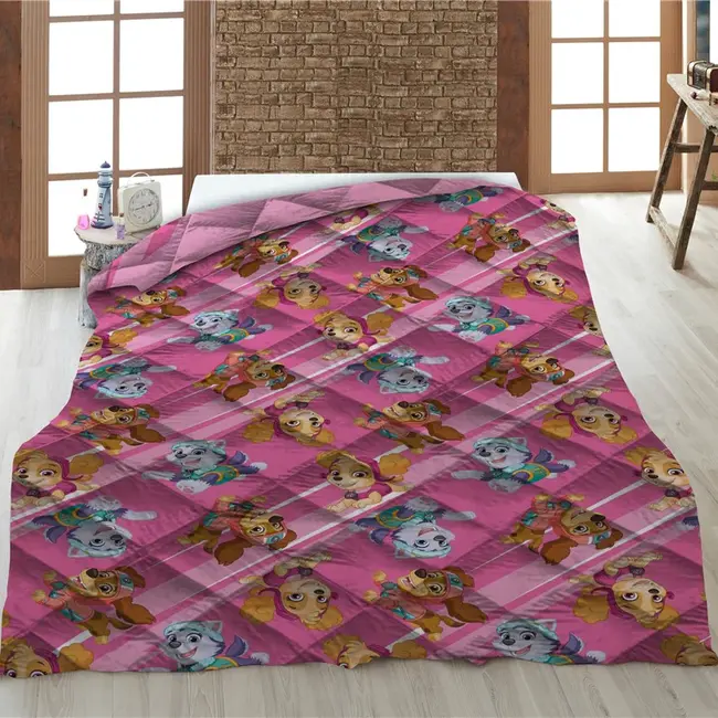 Kinderdekbed zonder overtrek Everest, Skye & Zuma - eenpersoons (140x200 cm)