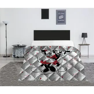 Mickey Mouse Dekbed zonder overtrek Mickey & Minnie - lits-Jumeaux (240x220 cm)