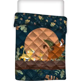 Lion King Kinderdekbed zonder overtrek Lion King 140 × 200 cm – speels & eenvoudig in gebruik