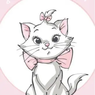 Aristocats Strandlaken Marie Cat - katoen - handdoek 70x140 cm