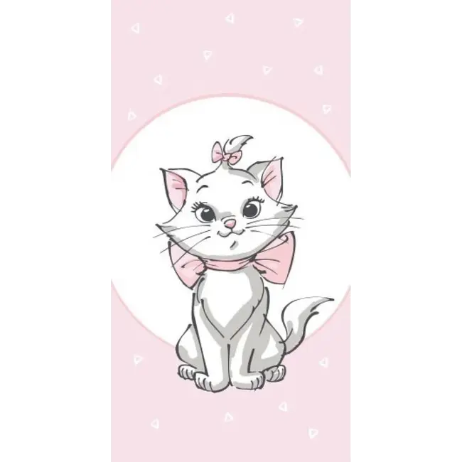 Strandlaken Marie Cat - katoen - handdoek 70x140 cm