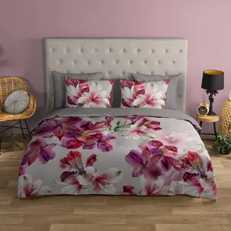 Good Morning Katoen dekbedovertrek Inca - bloemen