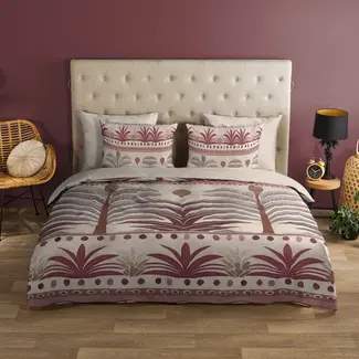 Good Morning Dekbedovertrek Cabana - palmboom - katoen