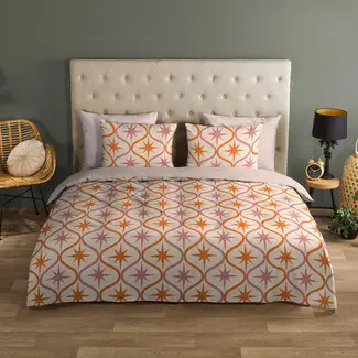 Good Morning Katoen dekbedovertrek Eleanor - retro