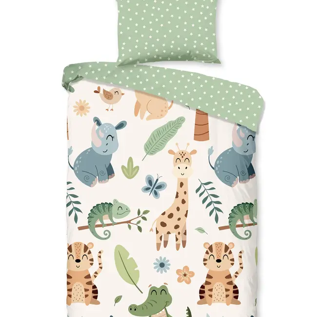 Ledikant dekbedovertrek Sabah - katoen - 100x135+40x60 cm