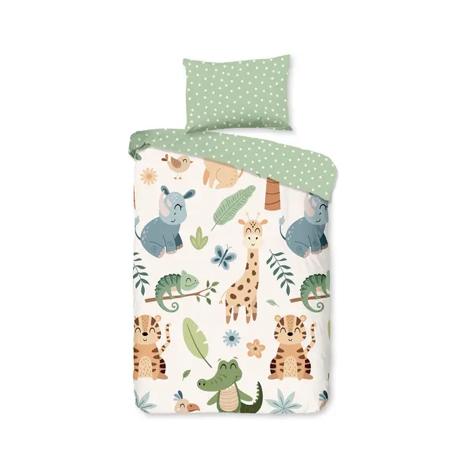 Ledikant dekbedovertrek Sabah - katoen - 100x135+40x60 cm